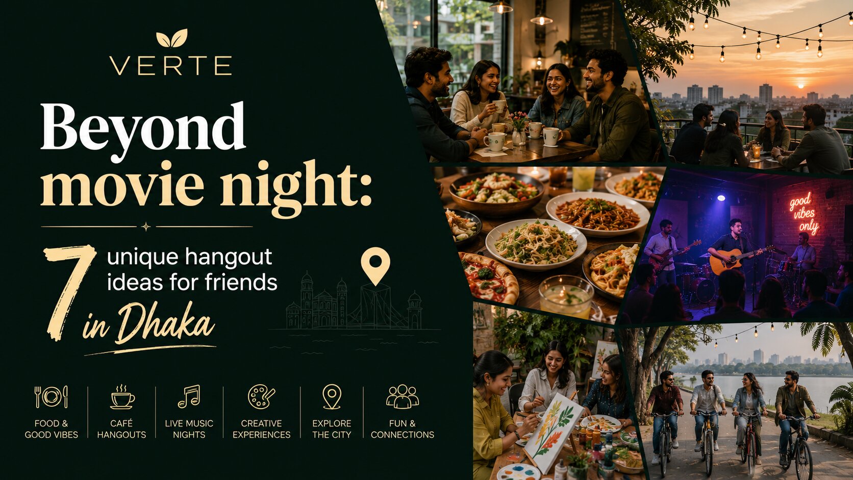 Beyond movie night 7 unique hangout ideas for friends in Dhaka